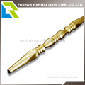 Charming design golden stainless steel pipe price for frame